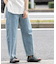 『吸水速乾／イージーケア』coolmax カーブラインデニムパンツ