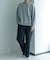 SUPER WIDE SWEAT CREWNECK