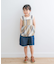 『セットアップ対応』レーヨンリネンキャミソールブラウス(KIDS)