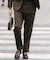 LIFE STYLE TAILOR　リネンライクコンフォータブルパンツ
