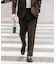 LIFE STYLE TAILOR　リネンライクコンフォータブルパンツ