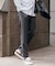 LIFE STYLE TAILOR　リネンライクコンフォータブルパンツ