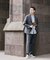 LIFE STYLE TAILOR　リネンライクコンフォータブルパンツ