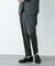 LIFE STYLE TAILOR　リネンライクコンフォータブルパンツ