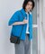 『イージーケア／セットアップ対応／ユニセックス』リネンライクボクシーシャツ(5分袖)