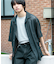 『ユニセックス』『洗濯可』アソートレースオープンカラーシャツ(5分袖)