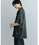 『ユニセックス』『洗濯可』アソートレースオープンカラーシャツ(5分袖)