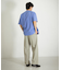 ノーカラーシャツ(5分袖)