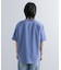 ノーカラーシャツ(5分袖)