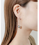 メタルボールチェーンピアス