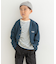 『親子リンク』『別注』PENNEYS×DOORS　THE FOX Vネックカーディガン(KIDS)