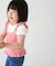 Pippi+Lotta　Eyelet puff  T-shirts(KIDS)
