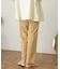 センタープレスストレートパンツ