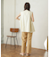 センタープレスストレートパンツ