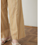 センタープレスストレートパンツ