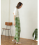 センタープレスストレートパンツ