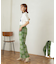 センタープレスストレートパンツ