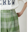 センタープレスストレートパンツ