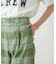 センタープレスストレートパンツ