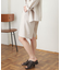 リネンライクバミューダパンツ