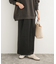 ラメカットストレートスカート