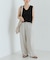『3サイズ展開』『MADE IN JAPAN』カットジョーゼットイージースラックス
