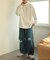 スフレハイネックロングTシャツ