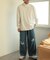 スフレハイネックロングTシャツ