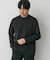 LIFE STYLE TAILOR　シルケットポンチストレッチ長袖Tシャツ
