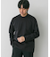 LIFE STYLE TAILOR　シルケットポンチストレッチ長袖Tシャツ