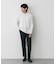 LIFE STYLE TAILOR　シルケットポンチストレッチ長袖Tシャツ