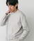 LIFE STYLE TAILOR　シルケットポンチストレッチ長袖Tシャツ