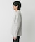 LIFE STYLE TAILOR　シルケットポンチストレッチ長袖Tシャツ