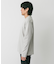 LIFE STYLE TAILOR　シルケットポンチストレッチ長袖Tシャツ