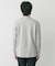 LIFE STYLE TAILOR　シルケットポンチストレッチ長袖Tシャツ