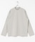 LIFE STYLE TAILOR　シルケットポンチストレッチ長袖Tシャツ
