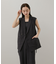 『UR TECH DRYLUXE』リネンライクサイドベルトジレ