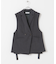 『UR TECH DRYLUXE』リネンライクサイドベルトジレ