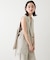 『UR TECH DRYLUXE』リネンライクサイドベルトジレ