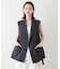 『UR TECH DRYLUXE』リネンライクサイドベルトジレ