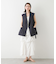 『UR TECH DRYLUXE』リネンライクサイドベルトジレ