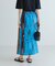 『2サイズ展開』アートプリントストレートスカート