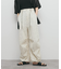 フラワープリントドロストパンツ