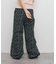 フラワープリントドロストパンツ