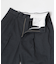 new basic ウールツイルワイドスラックス