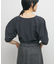 Uネックブークレトップス