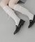 リボンハイソックス
