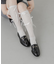 リボンハイソックス