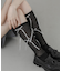 リボンハイソックス