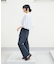 『2サイズ展開』スカートレイヤードフレアパンツ